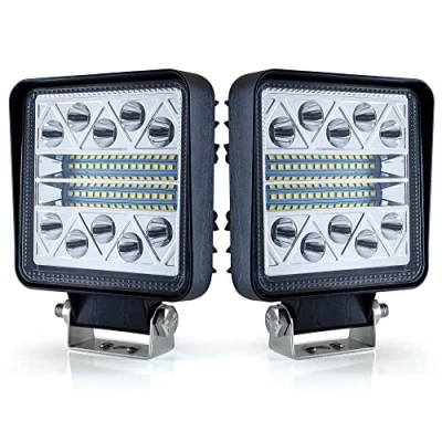 Abbildung von 2Pcs onderdrukte werklamp Tractor 102W 12 volt led Spotlight auto 15000LM geleid achteruitrijlicht, voor graafmachine, trekker, tractor, vorkheftruck, ATV, vrachtwagen, offroad (4x4)