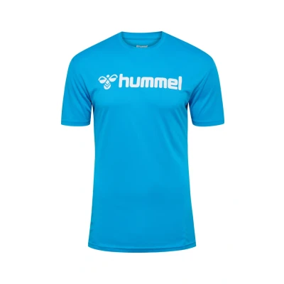 Abbildung von Hummel Tshirt print, Größe: XXL, Diva blue