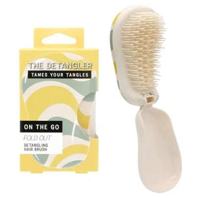 Abbildung von the Detangler On Go Travel Detangling Haarbürste, Retro Swirl