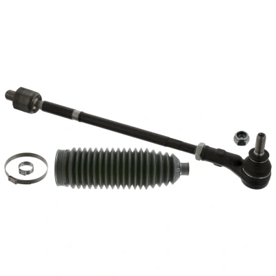 Abbildung von FEBI BILSTEIN 44347 Spurstange Vorderachse links mit Muttern Schellen, Lenkmanschetten VOLKSWAGEN: Golf 4, 4 Variant