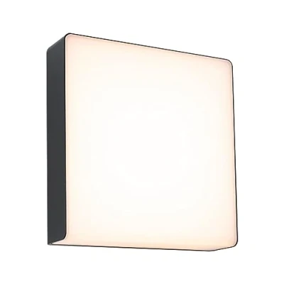 Abbildung von Paulmann 948.40 LED Außenwandleuchte Azalena Bewegungsmelder mit Hochfrequenz Sensor IP44 250mm 3000K 8,5W 700lm 230V Anthrazit Kunststoff,Aluminium