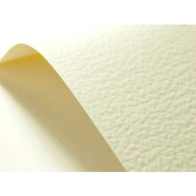 Abbildung von Netuno 20x Struktur Karton Creme gehämmert DIN A4 21 x 29,7 cm 246g Elfenbeinkarton Chamois Prägkarton Bastelpapier cremefarben strukturiert für Visitenkarten Einladungs Karten Zertifikate Urkunden