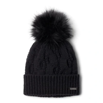 Abbildung von Columbia Boundless DAYS Cable POM Beanie Mütze, Damen, Größe: One Size, Black