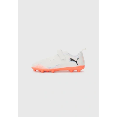 Abbildung von Puma Future 8 PLAY Unisex Fußballschuhe Turf für Kinder, Größe: 35, White/black/glowing red Schuhe