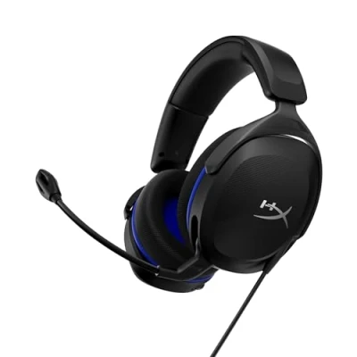 Abbildung von HyperX Cloud Stinger 2 Core Gaming Headset für PlayStation, Over Ear, 40mm Treiber, Geräuschunterdrückendes Mikrofon, 3,5 mm Klinke, Leichtes, Komfortables und Robustes Headset, Schwarz