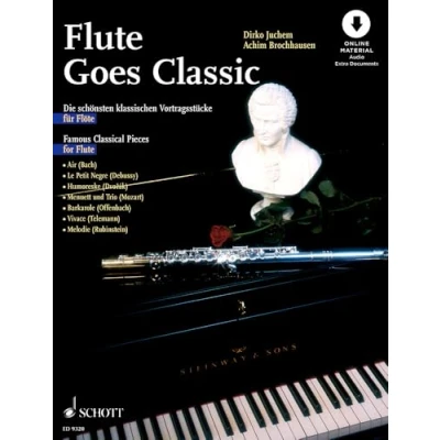 Abbildung von Flute goes Classic: Die schönsten klassischen Vortragsstücke. Flöte; Klavier ad libitum.