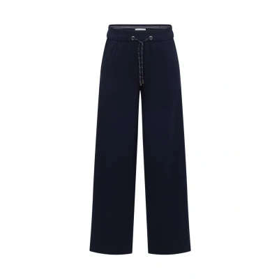 Abbildung von Cecil Straight LEG Jogginghose, Damen, Größe: Mx30, Blau