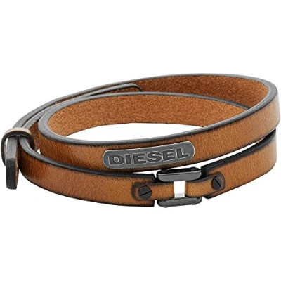 Abbildung von Diesel Armband, Herren, Größe: One Size, Brown