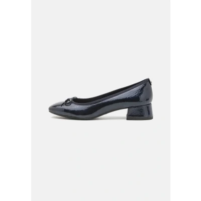 Abbildung von Tamaris Damen Pumps Blockabsatz Vegan; Navy, EU 40