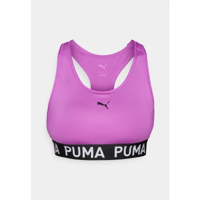 Abbildung von PUMA Damen 4keeps Elastic Bra Sport BHs, Wild Berry, XS EU