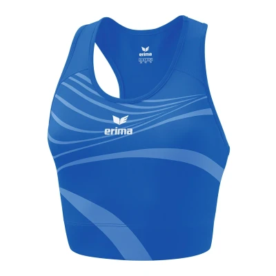 Abbildung von Erima Racing Sportbh mit mittlerer Stützkraft, Damen, Größe: 36, New royal