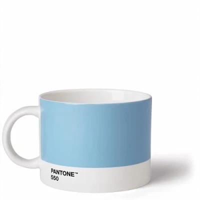 Abbildung von Pantone Teebecher, Porzellan, Light Blue 550, 10.4 x 8 cm