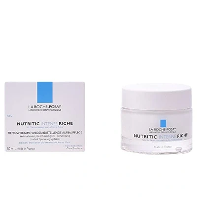 Abbildung von La Roche Posay Intensive Aufbaupflege Für das Gesicht, trockene bis sehr Haut, Mit PM Lipiden und Karitébutter, Nutritic Intense Riche, 50 ml