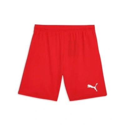 Abbildung von puma Unisex Kinder Teamrise Jr Shorts, Red White, 164 EU