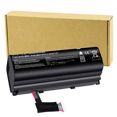 Abbildung von A42N1403 Laptop Akku für ASUS ROG G751 G751J BHI7T25 G751JL DS71 G751JM G751JT G751JY DH71 DB72 GFX71J GFX71JM GFX71JT GFX71JY CH71 A42LM93 GFX71JY4710 GFX71JY4720 88Wh