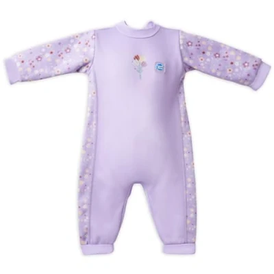 Abbildung von Splash About Unisex Baby Warm One Piece Swimsuit, Lilac Spring, 12 24 Monate