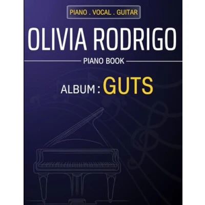 Abbildung von Olivia Rodrigo Piano Book: Album: GUTS ( Piano/ Vocal/ Guitar)