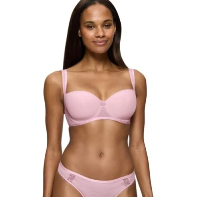 Abbildung von Triumph Palina Cosmic Heartbeat Bügel BH, Damen, Größe: 75E, Vintage pink