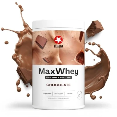 Abbildung von MaxWhey Chocolate Proteinpulver, Schokolade, 420 g