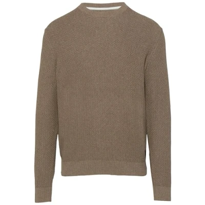 Abbildung von s.Oliver MIT Musterstruktur Strickpullover, Herren, Größe: 3XL, Cognac
