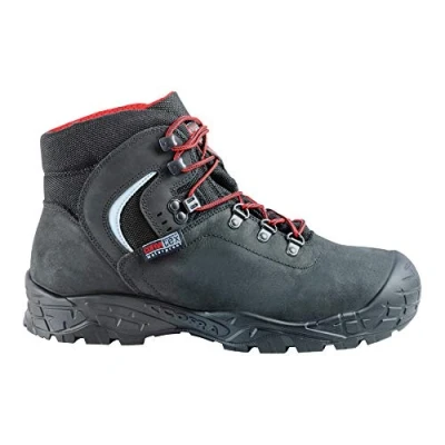 Abbildung von Cofra 22070 001.W44 SUMMIT UK S3 WR SRC Sicherheitsstiefel, Schwarz/Rot, Größe 44