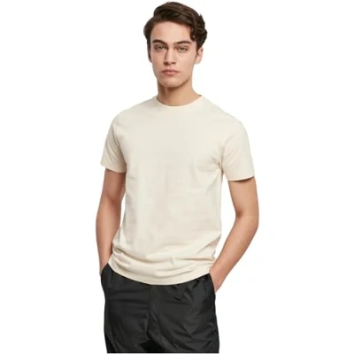Abbildung von Urban Classics Basic Tshirt basic, Herren, Größe: 5XL, Whitesand