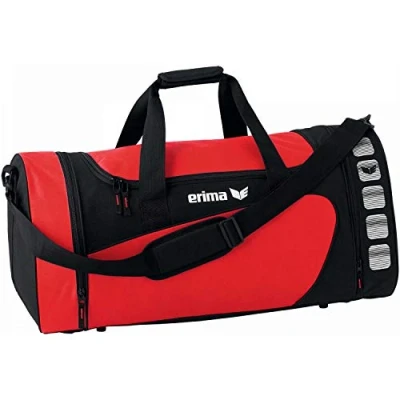 Abbildung von erima Sporttasche, rot/schwarz, S, 28 Liter, 723331