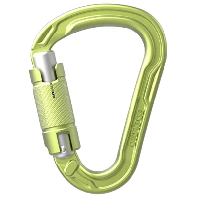 Abbildung von EDELRID Unisex Erwachsene HMS Strike Twist Carabiner, Oasis, one Size