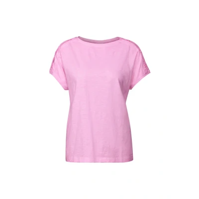 Abbildung von Cecil T Shirt, mit Knopfdetail