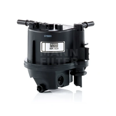 Abbildung von MANN FILTER WK 939 Kraftstofffilter Leitungsfilter 10 FORD: FIESTA 6, 5, Fusion Estate, PEUGEOT: 206 Hatchback, 207 307 Hatchback