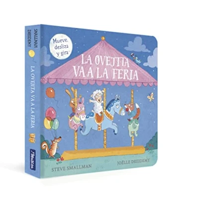 Abbildung von la ovejita va a feria (La que vino cenar. Libro de cartón) (Pequeñas manitas)