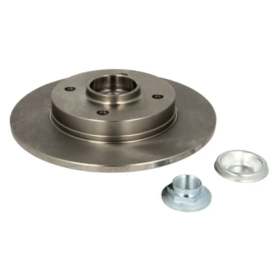 Abbildung von ABE C4P013ABE Bremsscheibe Hinterachse 249 9 4 voll mit Mutter, ABS Sensorring, Kappe, Radlagersatz PEUGEOT: 308 I Hatchback
