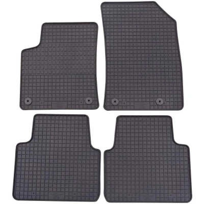 Abbildung von Petex 59610 Fußmattensatz Gummi vorne und hinten 4 schwarz OPEL: Grandland X