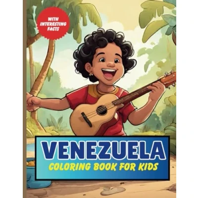 Abbildung von Venezuela Coloring Book For Kids: With Interesting Facts