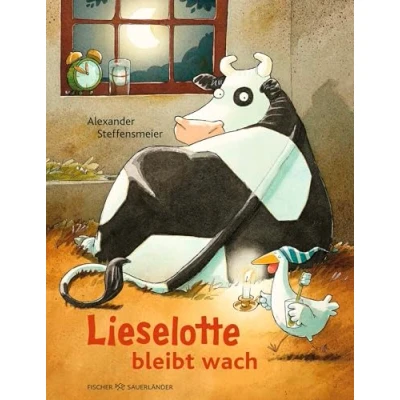 Abbildung von Lieselotte bleibt wach: Bilderbuch über Schlaflosigkeit für Kinder ab 4