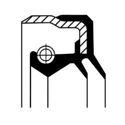 Abbildung von Wellendichtring, Differential CORTECO 49108480