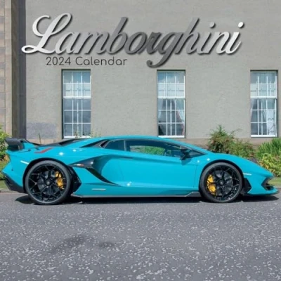 Abbildung von Lamborghini 2024 16 Monatskalender: Original The Gifted Stationery Co. Ltd [Mehrsprachig] [Kalender] (Wall Kalender)