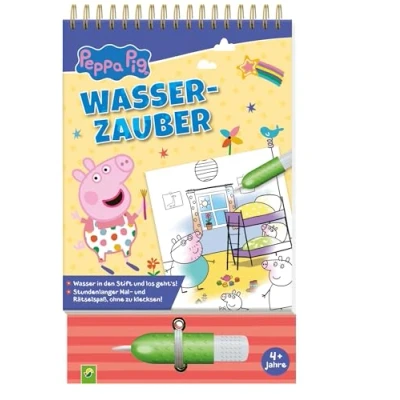 Abbildung von Peppa Pig Wasserzauber einfach mit Wasser malen!: Malbuch Wassertankstift für Kinder ab 3 Jahren