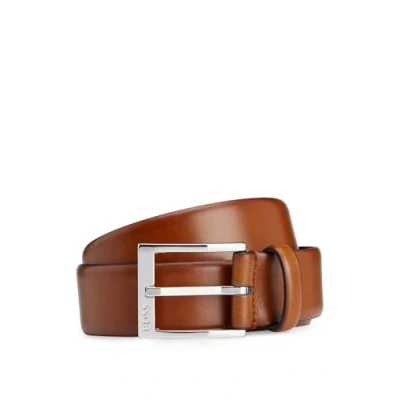 Abbildung von BOSS Elloy Gürtel, Herren, Größe: 100, brown