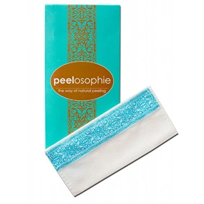 Abbildung von Carenesse Peeling Handschuh Peelosophie I Porentiefes Körper &amp; Gesicht für reine Haut Hamam Peelinghandschuh natürlich effektiv Scrub exfoliating glove Ohne Chemie Plastik
