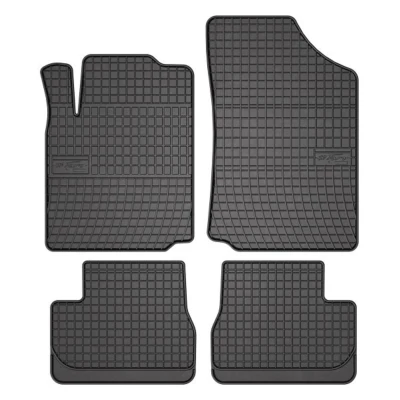 Abbildung von FROGUM 545972 Fußmattensatz Gummi vorne und hinten 4 schwarz Maßgefertigt CITROËN: C2 Hatchback