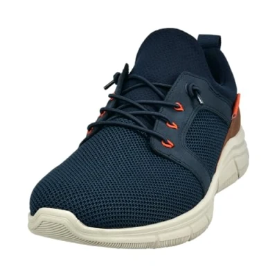 Abbildung von bugatti Herren Schnürstiefel, Männer Stiefel Kaltfutter,Chukka Boots,schnürung,Boots,Winterstiefel,Winterschuhe,Dark Blue (4100),45 EU/EU UK