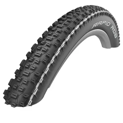 Abbildung von Schwalbe Unisex Erwachsene Fahrradreife, Schwarz, Rapid ROB K Guard 57 622 Skin (2)