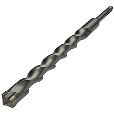 Abbildung von AERZETIX C49374 SDS PLUS Betonbohrer Bohrer für Beton/Ziegel/Stein Ø20mm 260mm Zylinderschaft in Stahl Metall Silber Farbe