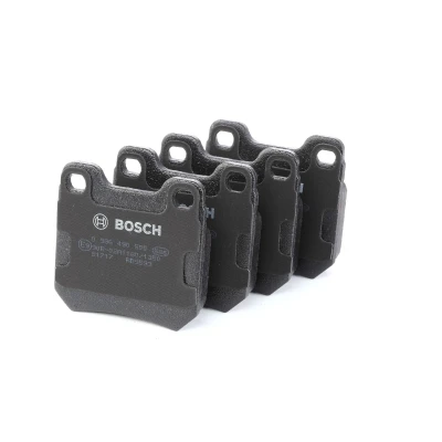Abbildung von BOSCH 0 986 490 500 Bremsbelagsatz Low Metallic mit Anti Quietsch Blech, Montageanleitung OPEL: Omega B Caravan, Vectra Estate, Saloon