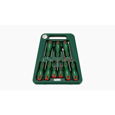 Abbildung von HANS 06300 9M Schraubendrehersatz 9 SL 5.5x100, 6.5x100, 6.5x150, 6.5x38, PH 1x100, 2x100, 2x150, 2x38, PZ 1x100 Kunststoffkoffer