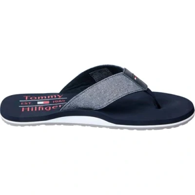 Abbildung von Tommy Hilfiger Beach Zehentrenner, Herren, Größe: 42, Desert sky Schuhe