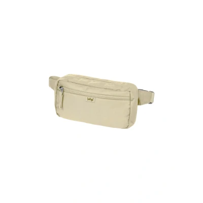 Abbildung von Baagl Bauchtasche für Damen &amp; Herren Stylische City Umhängetasche Gürteltasche Urban Hüfttasche aus wasserabweisendem, schnelltrocknendem Material (Beige)