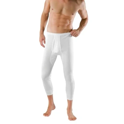 Abbildung von Schiesser Unterhose lang, Herren, Größe: Large, Weiss
