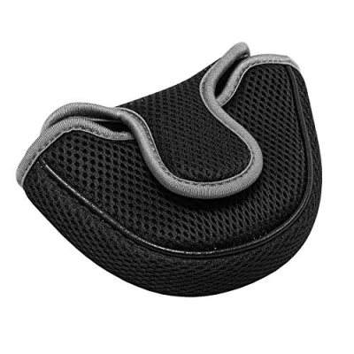 Abbildung von Longridge Pro Golf Putter Cover Mallet Schwarz